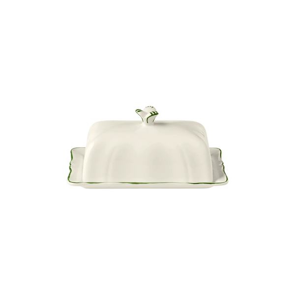 Gien Oiseaux de Paradis, Butter dish
