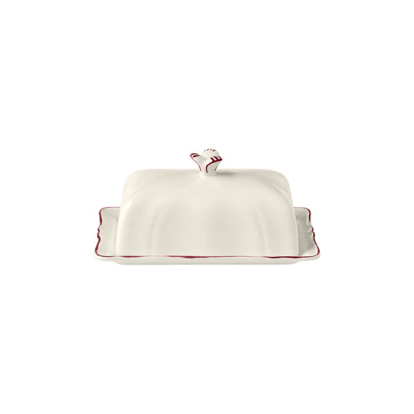 Gien Oiseaux de Paradis, Butter dish