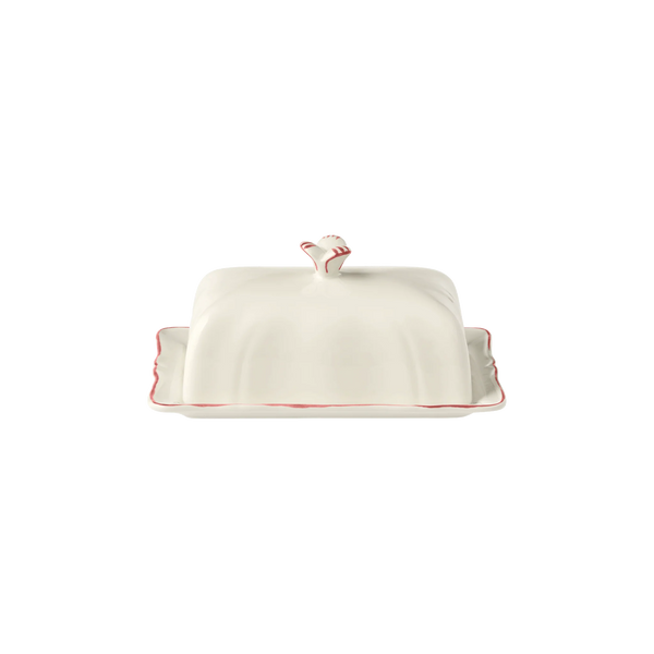 Gien Oiseaux de Paradis, Butter dish