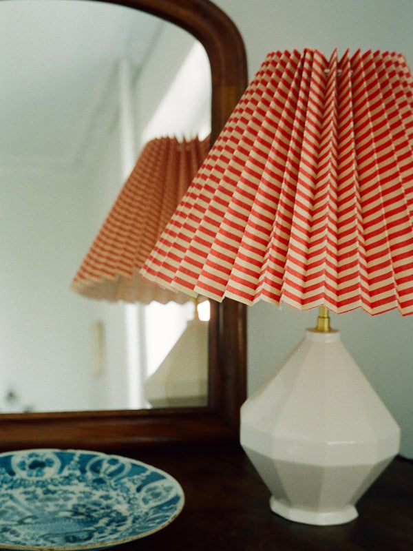 Helene Blanche Lampshade, Drop Charcoal