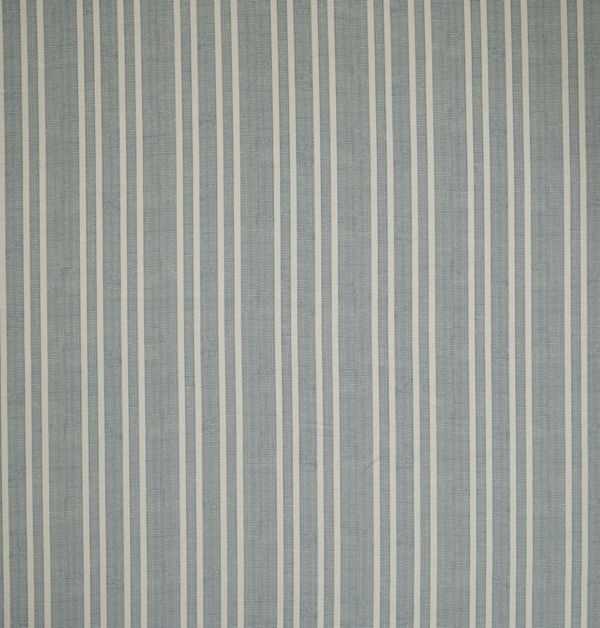 Helene Blanche gardin, Needlepoint stripe, Blue teal