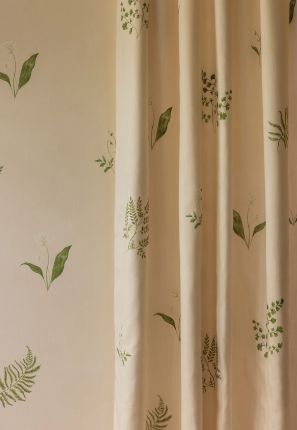 Tess Newall tekstil, Herbarium  forest ivory