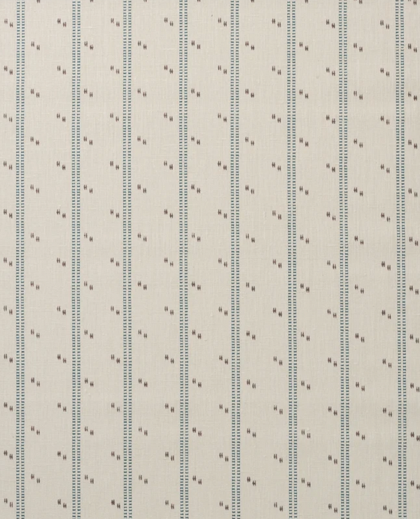 Helene Blanche gardin, Cross stitch, Indigo plum