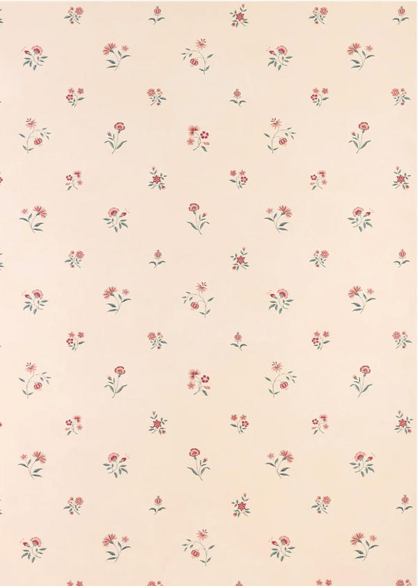 Tess Newall tapet, Mirabel sprig rose
