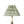 Needlepoint Stripe Lampshade, Charcoal by Helene Blanche 30cm