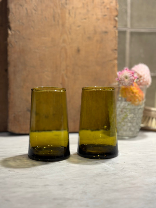 Glass, amber