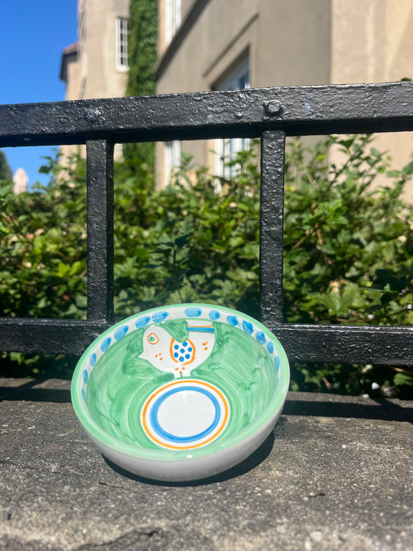 Amalfi Tableware, Turquoise Fish