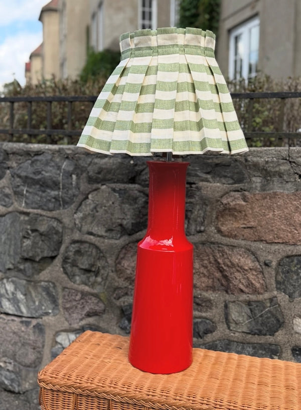 Alice Palmer Lampeskjerm Olive Stripe