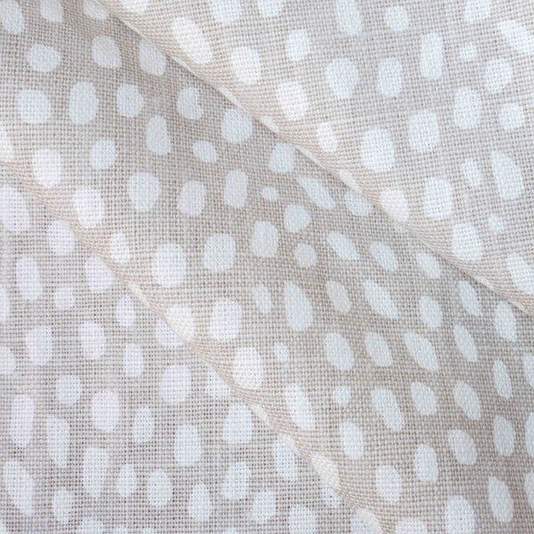 Spotty - Taupe fabric Cathy Nordström