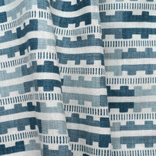 Marianne - Indigo Natural fabric Cathy Nordström