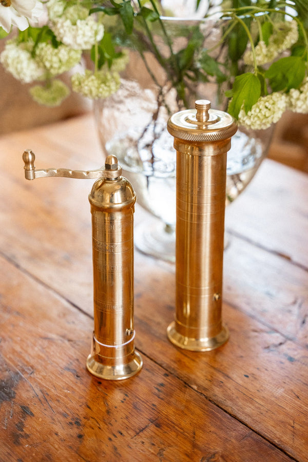 Pepper mill brass