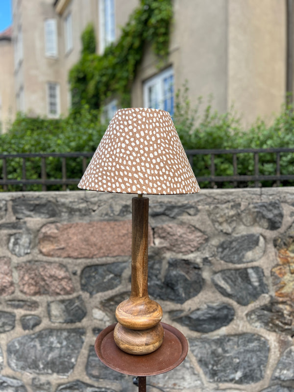 Cathy Nordström Lampshade Spotty Tobacco
