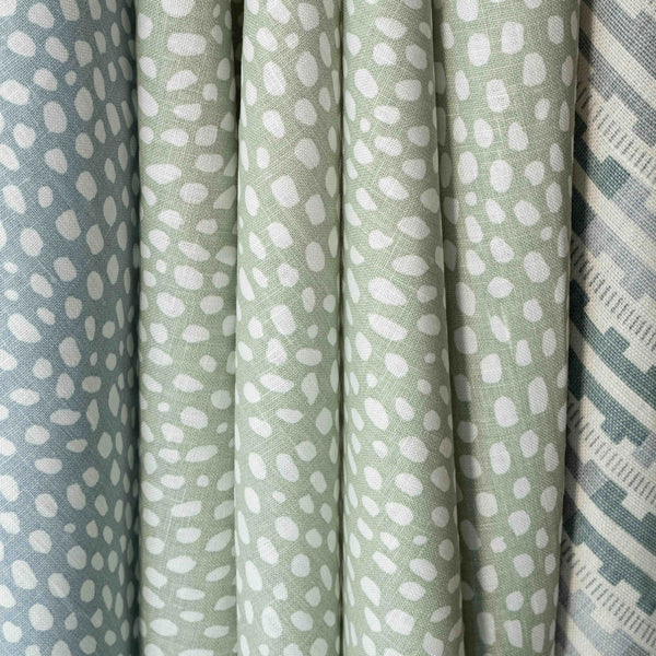Cathy Nordström Tekstil, Spotty Lightweight - Sage