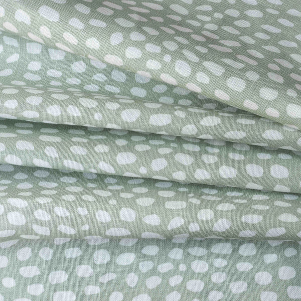 Cathy Nordström Tekstil, Spotty Lightweight - Sage