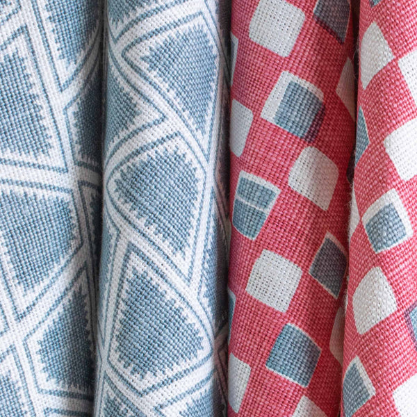 Kinondo - Dove Blue fabric Cathy Nordström