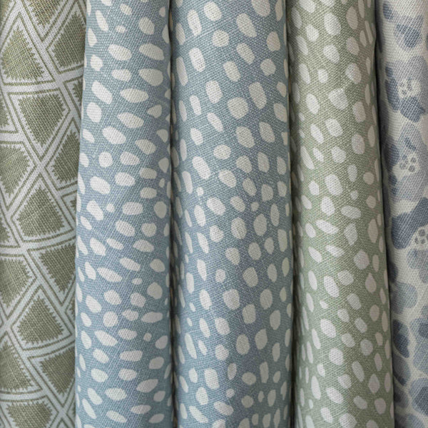 Cathy Nordström spotty dove blue