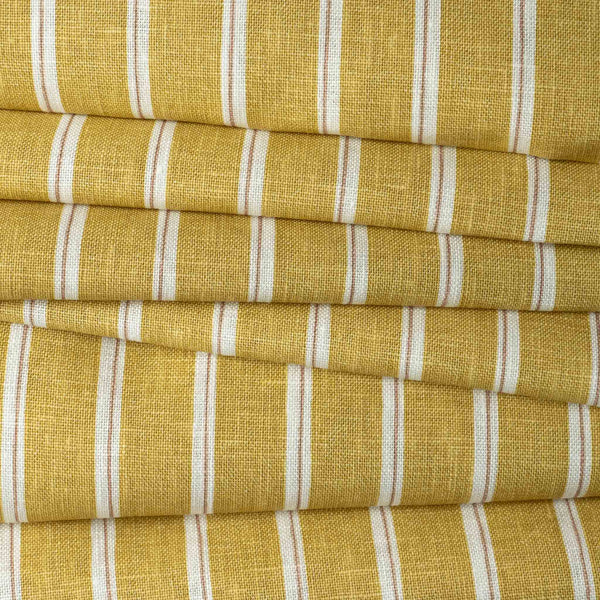 Cathy Nordström Tekstil, Stig Stripe Lightweight - Mustard