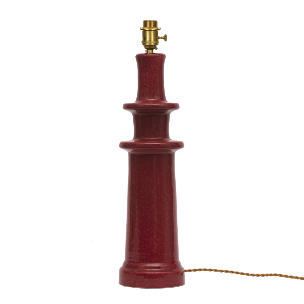 Alice palmer lampefot, dyp rød