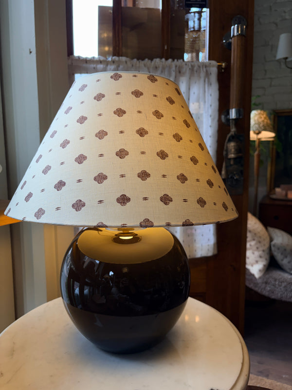 Silvia’s Cloth, Plum Lampeskjerm 38cm
