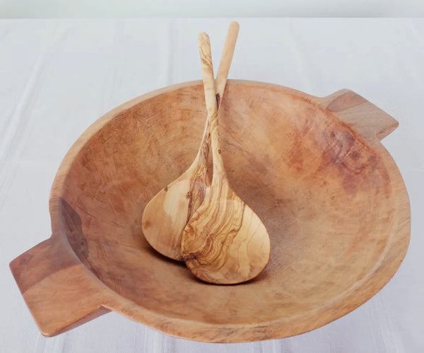 Handmade wooden bowl 50cm