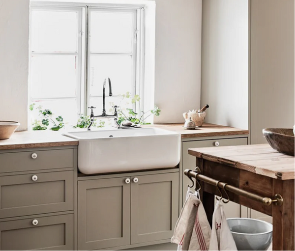 Blandebatteri 2 hulls krom