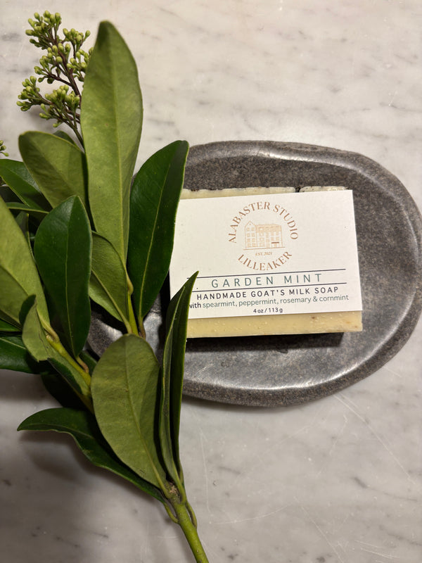 Alabaster Studio Lilleaker Bar of Soap, Mint