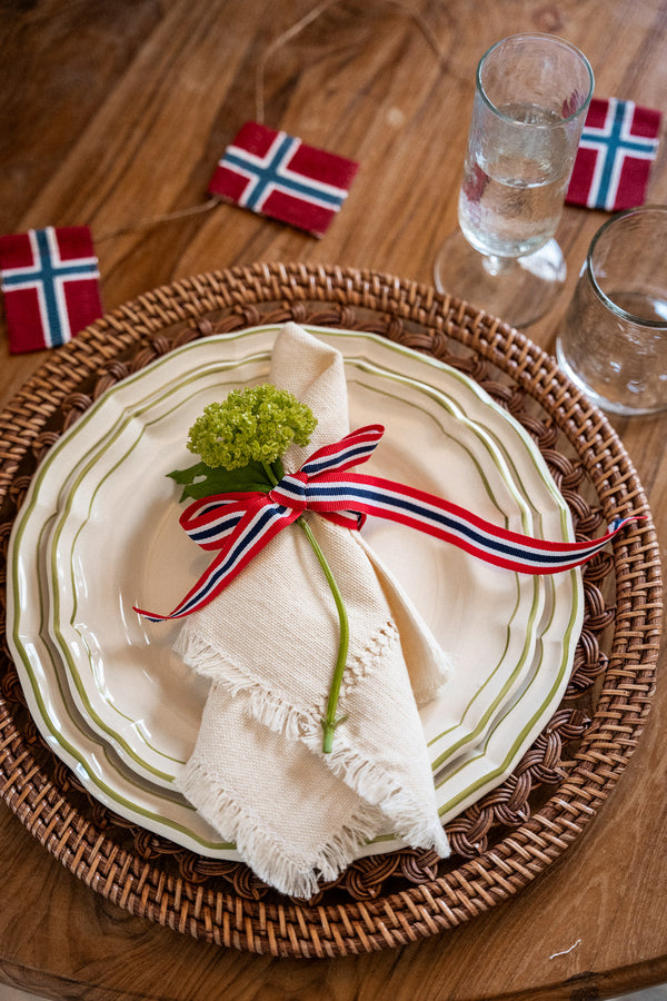 Gien Les Filet Vert, Desserttallerken