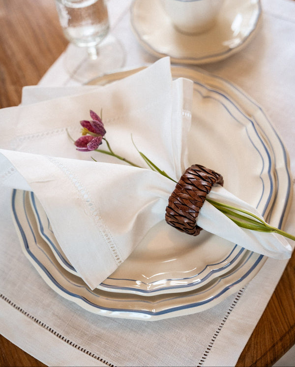 Gien Les Filet Bleu, Middagstallerken