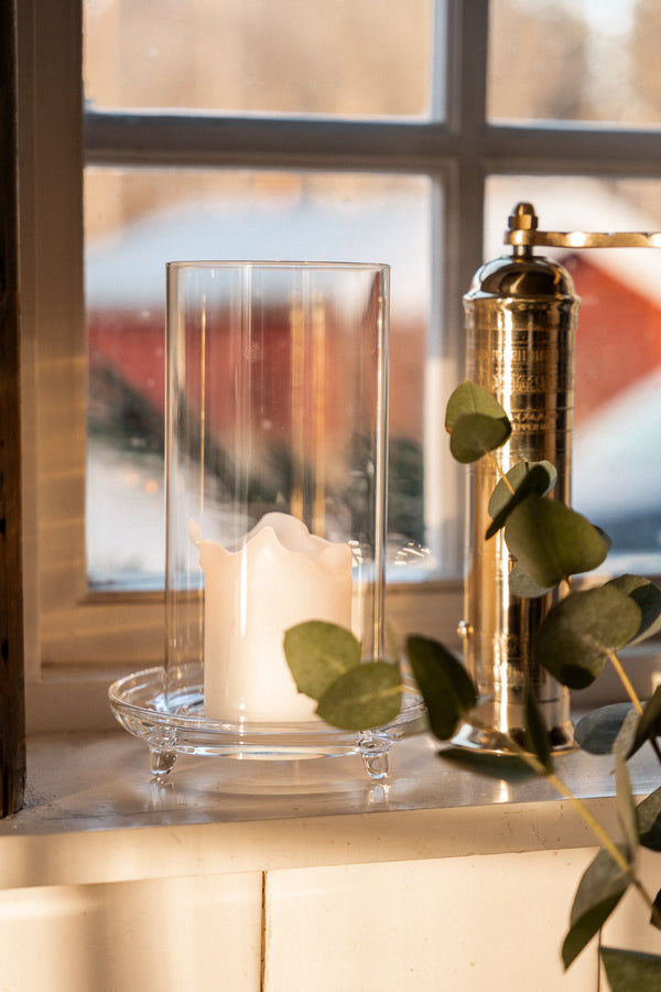 Gilly glasslykt til kubbelys