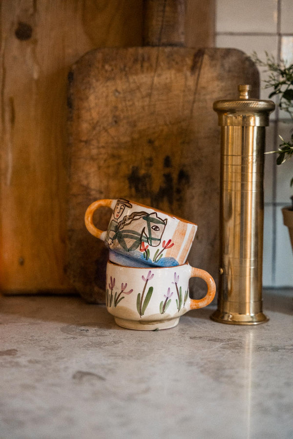Georgia Cup With Handle