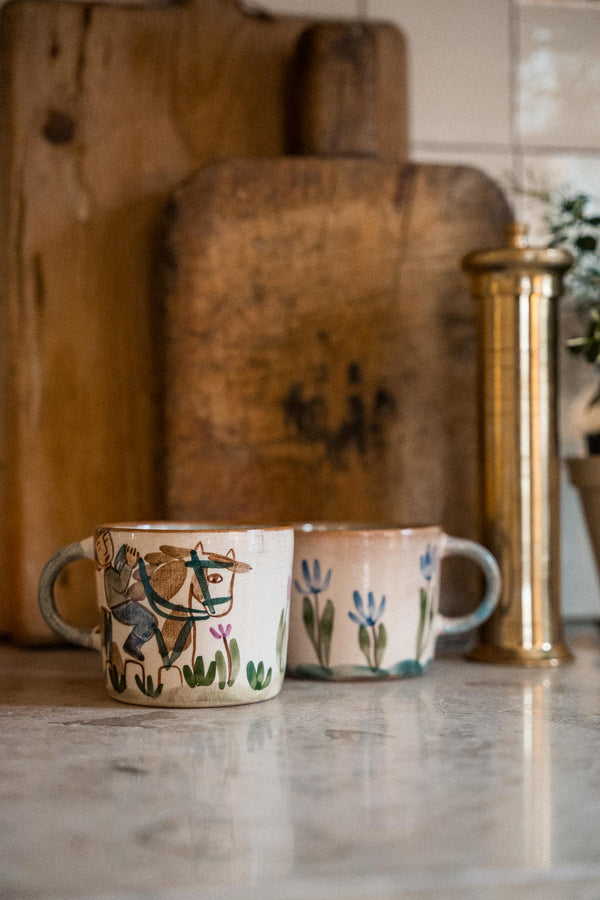 Georgia Cup With Handle