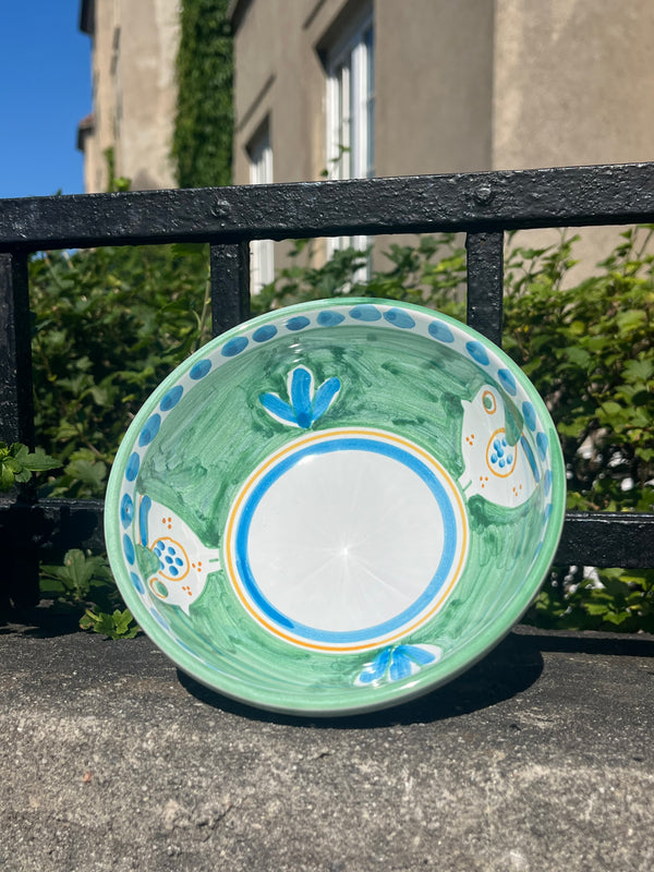 Amalfi Tableware, Turquoise Fish