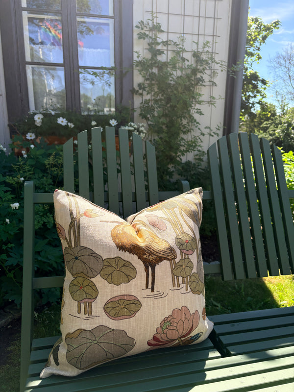 GP&J Baker, Nympheus bisqiut/taupe Pute 50x50
