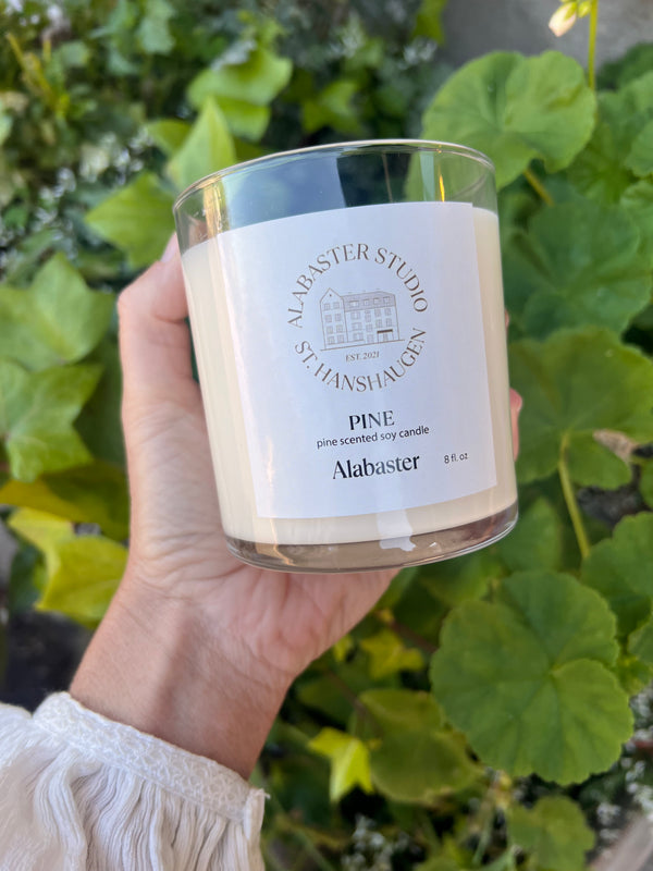 Alabaster Studio scented candle