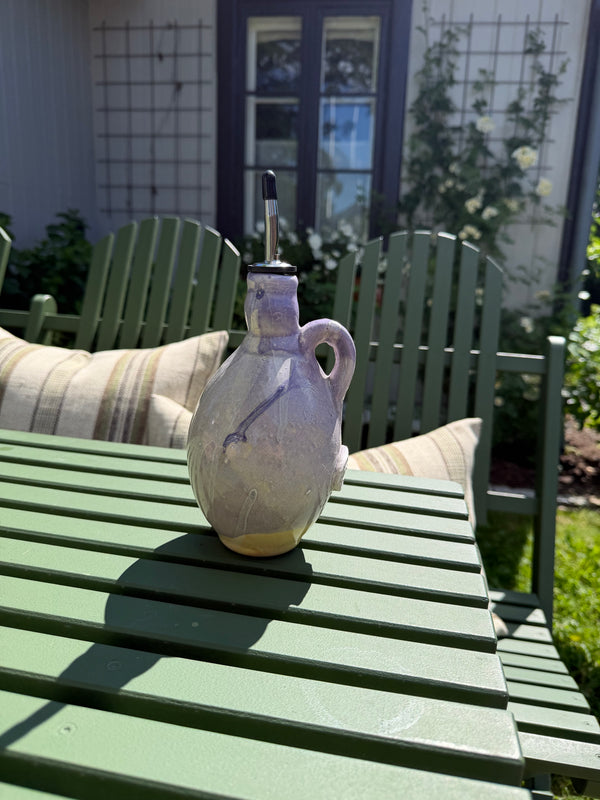 Olivenoljeflaske, Lavendel