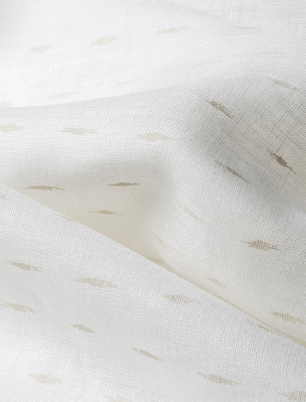 Helene Blanche Drop Voile Linen Fabric