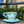 Amalfi Tableware, Turquoise Fish