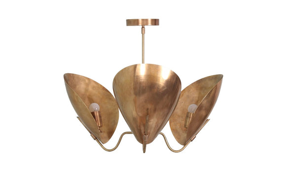 Beetle Ceiling Lamp Brass