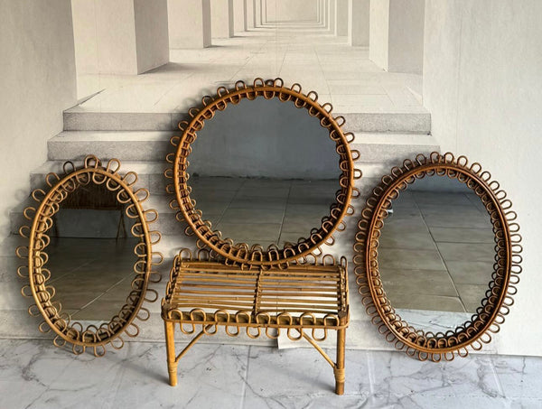 Franco Albini mirror oval