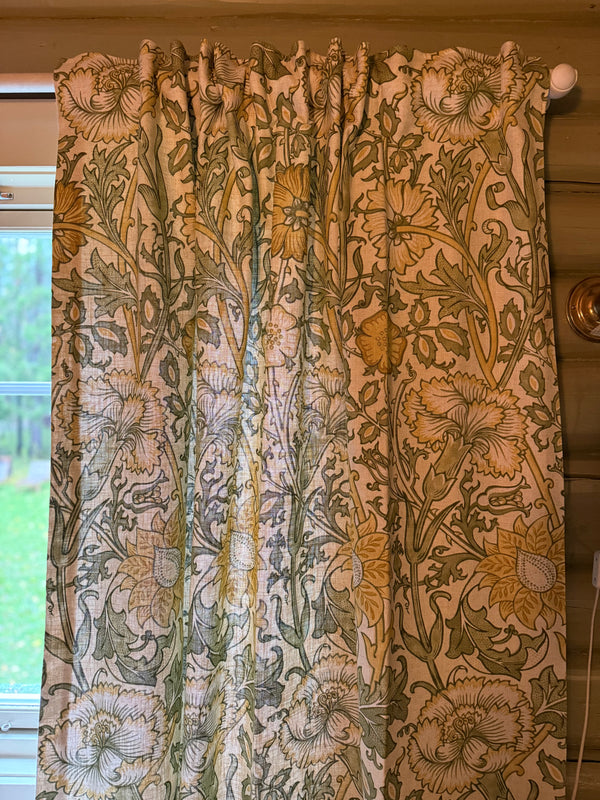 Morris & Co Pink & Rose tekstil