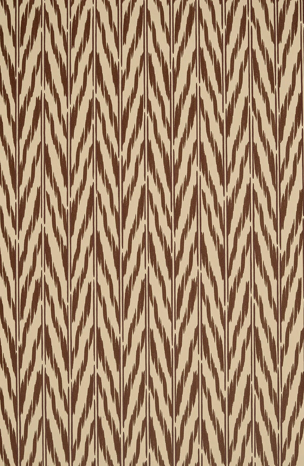 Helene Blanche tapet, Ikat Sienna