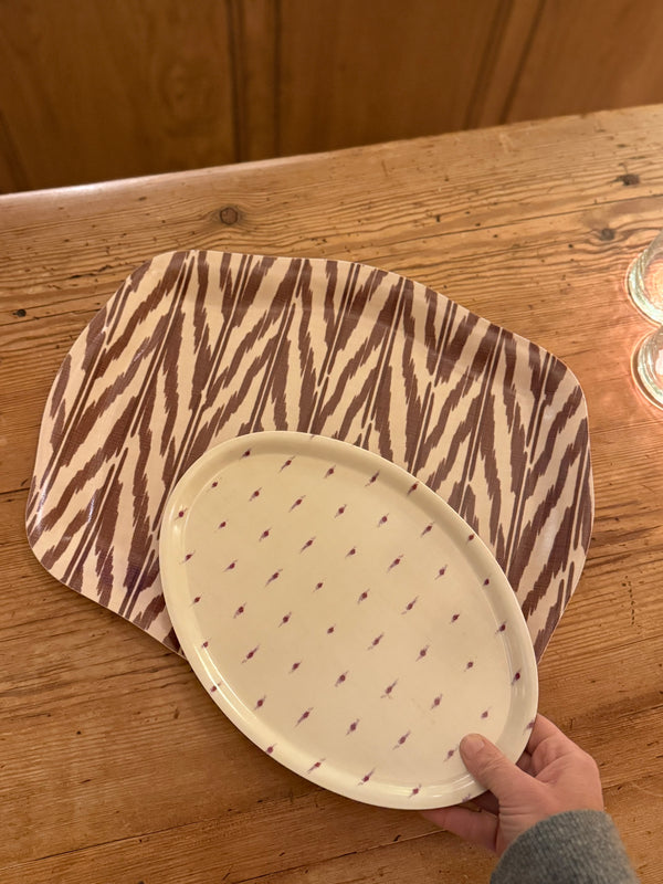 Helene Blanche Serving tray, Drop Emerald