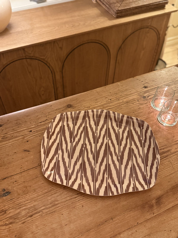 Helene Blanche Serving tray, Drop Rose