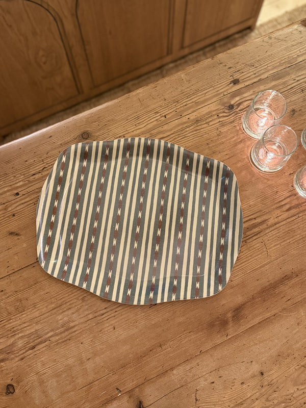 Helene Blanche Serving tray, Drop Rose