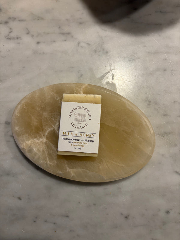 Alabaster Studio Lilleaker Såpestykke mini , milk+honey