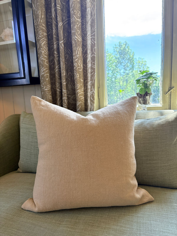 Kalahari Linen, Wheat pute 50x50