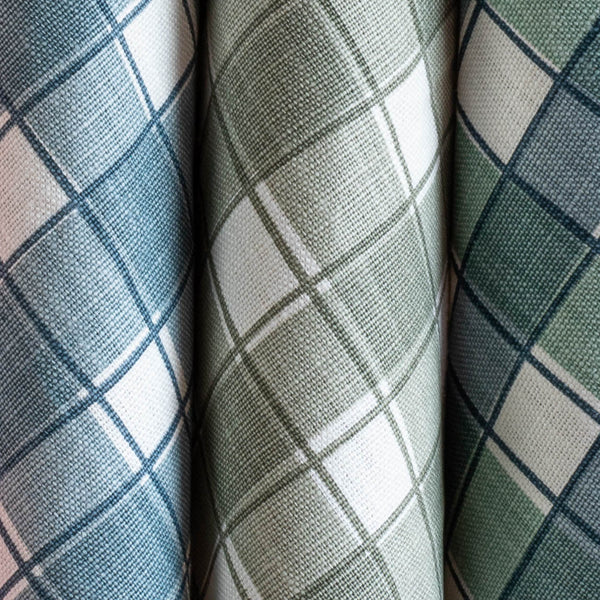 Cathy Nordström Gingham sage