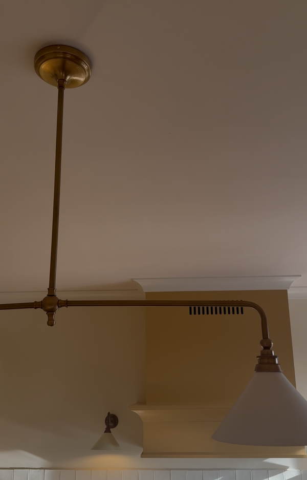 Taklampe Bistro 2 armer