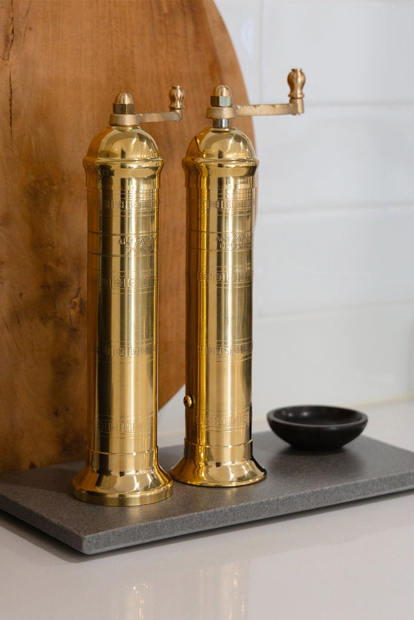 Pepper mill brass