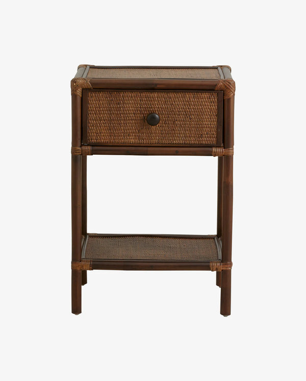 Nightstand / nattbord in rattan